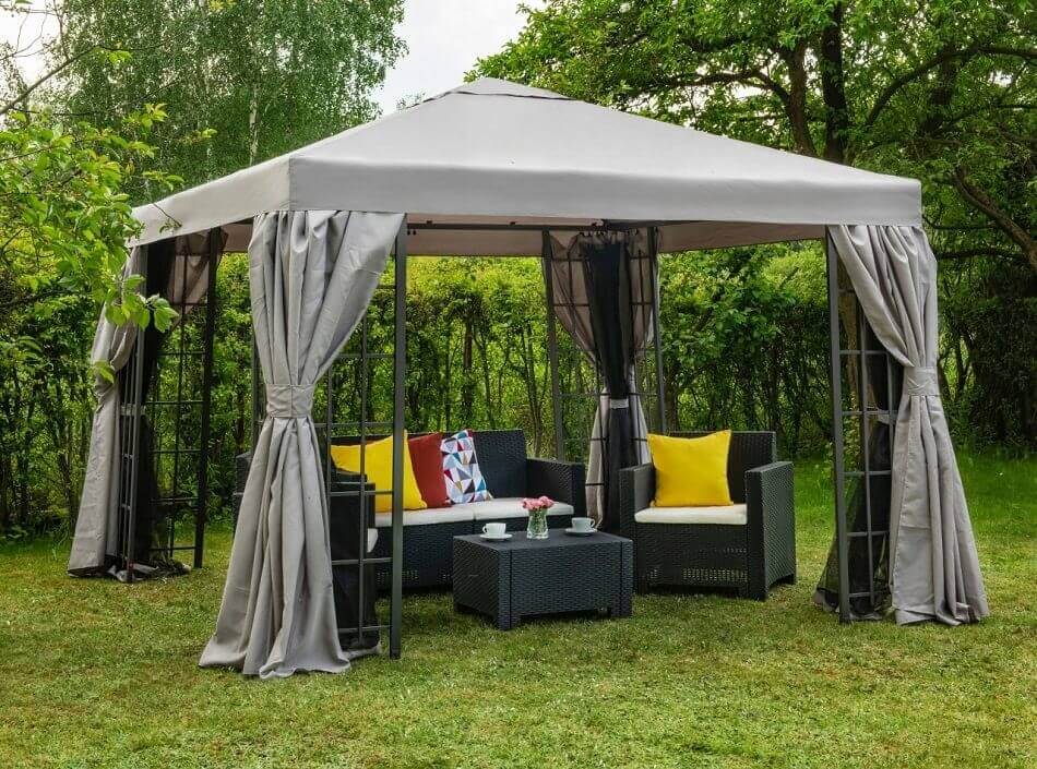 Пошив тента для беседки 4x4 м Пошив тента для беседки 4x4 м